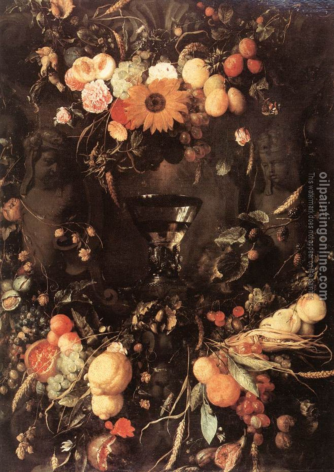 Heem, Jan Davidsz de - Fruit and Flower Still-life